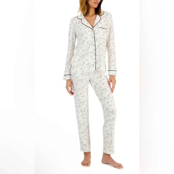 NWT Ultra-Soft Printed Packaged Pajama Set, Created for Macy's 2X - Picture 1 of 2